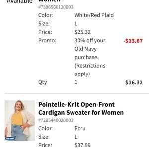 Beautiful knitted off-white sweater. Lovely pattern. Only worn once.